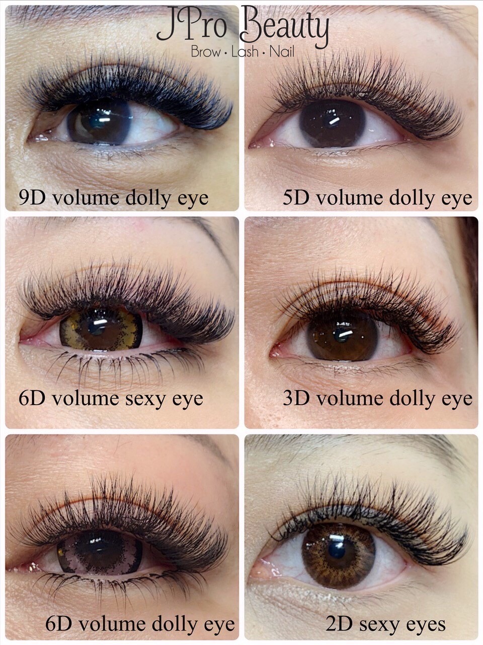 lash styles for different eye shapes